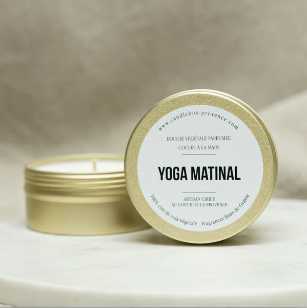 Candlebox provence Bougie Yoga matinal 170g