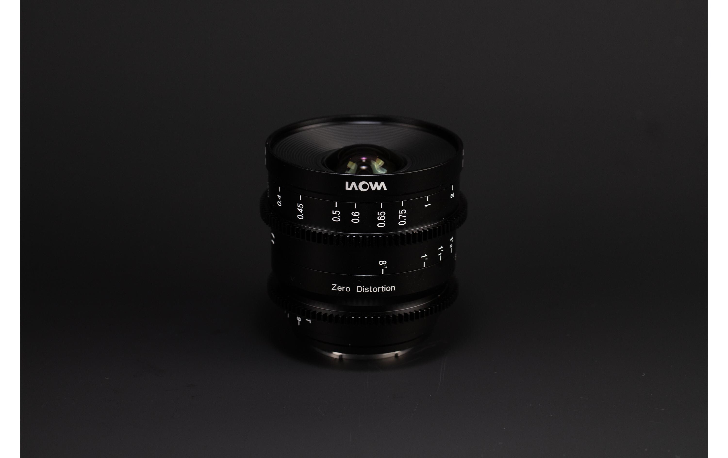 Festbrennweite 7.5 mm T2.9 Zero-D S35 Cine Lens X-Mount<br>Laowa 7.5 mm T2.9 Zero-D S35 Cine