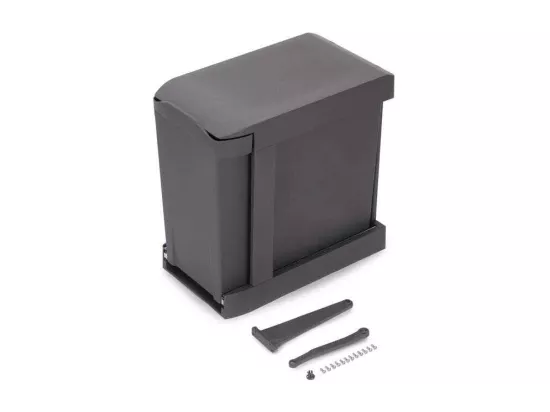 Poubelles de recyclage fixation inférieure et extraction automatique (3 bacs de 10 litres)