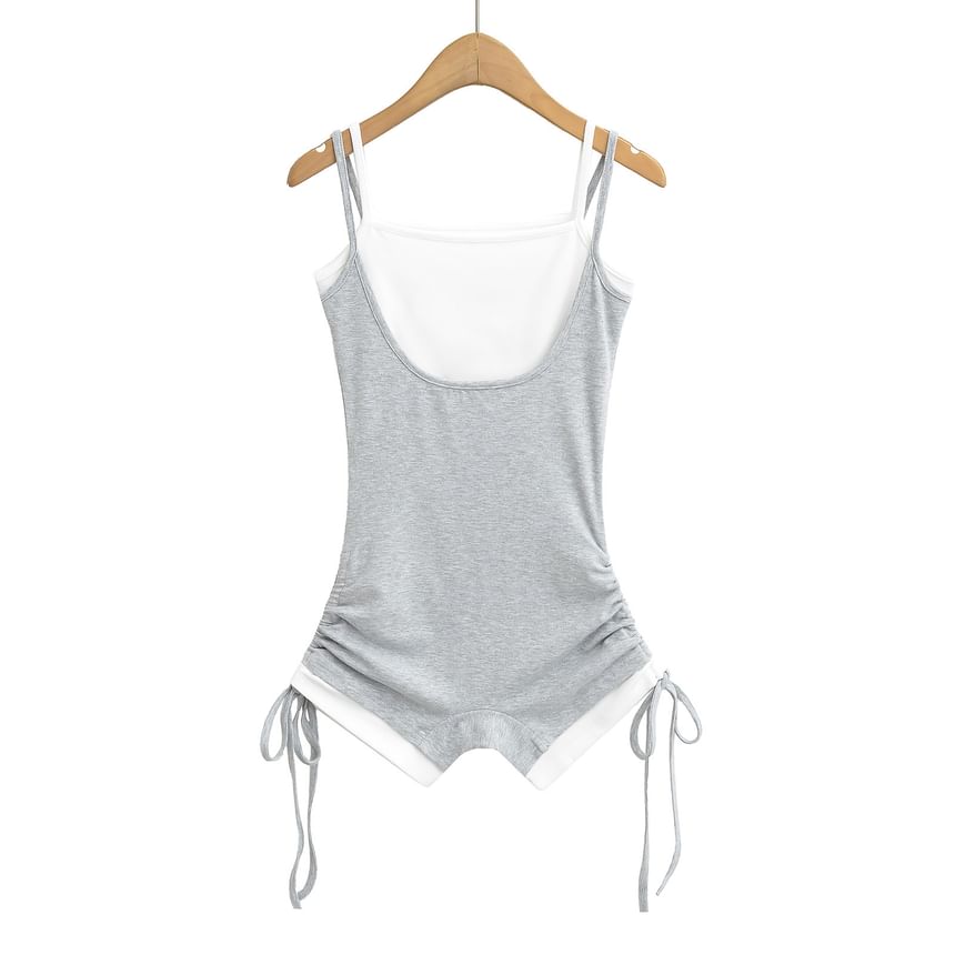 Faiar - Spaghettibandjes Tweekleurige Slim Fit Romper