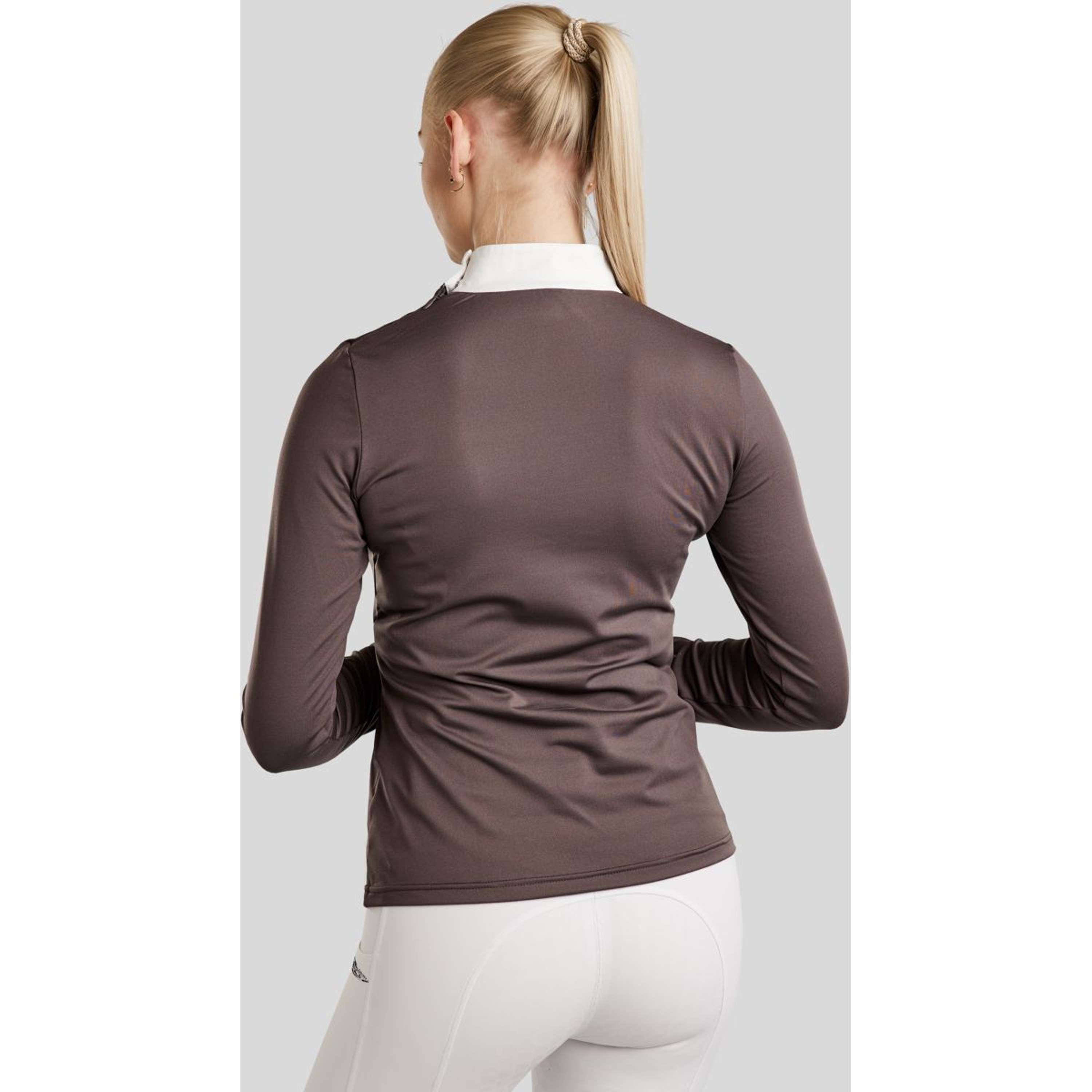 Montar Wedstrijdshirt MoEmilia Lange Mouwen Black Peony