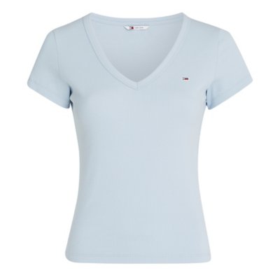 Tee-shirt à manches courtes femme Slim Essential TOMMY HILFIGER