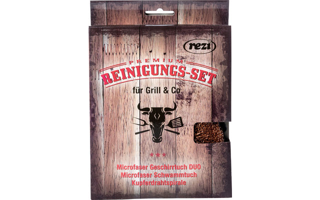 Rezi BBQ Reinigungsset Premium 3tlg.