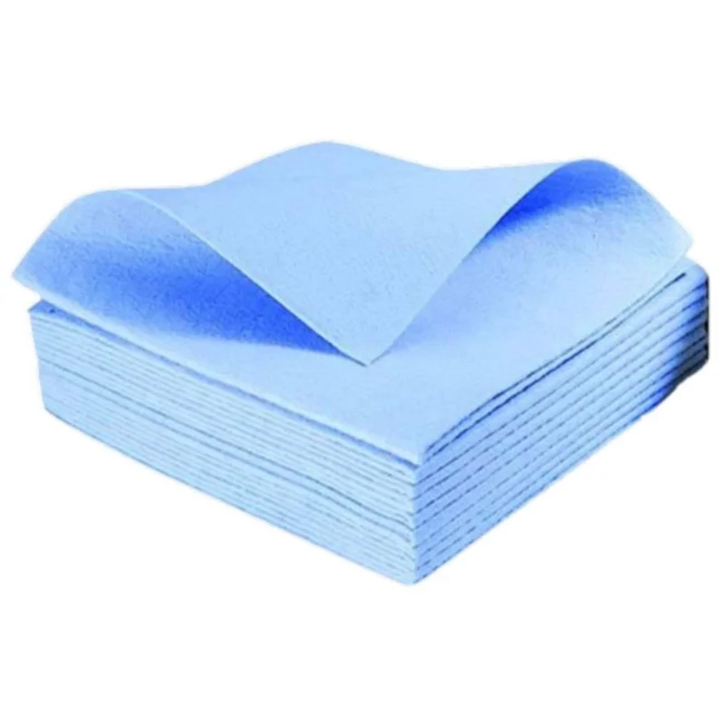 LAMATEX - Lavette non tissée bleue - 38x40 - x10