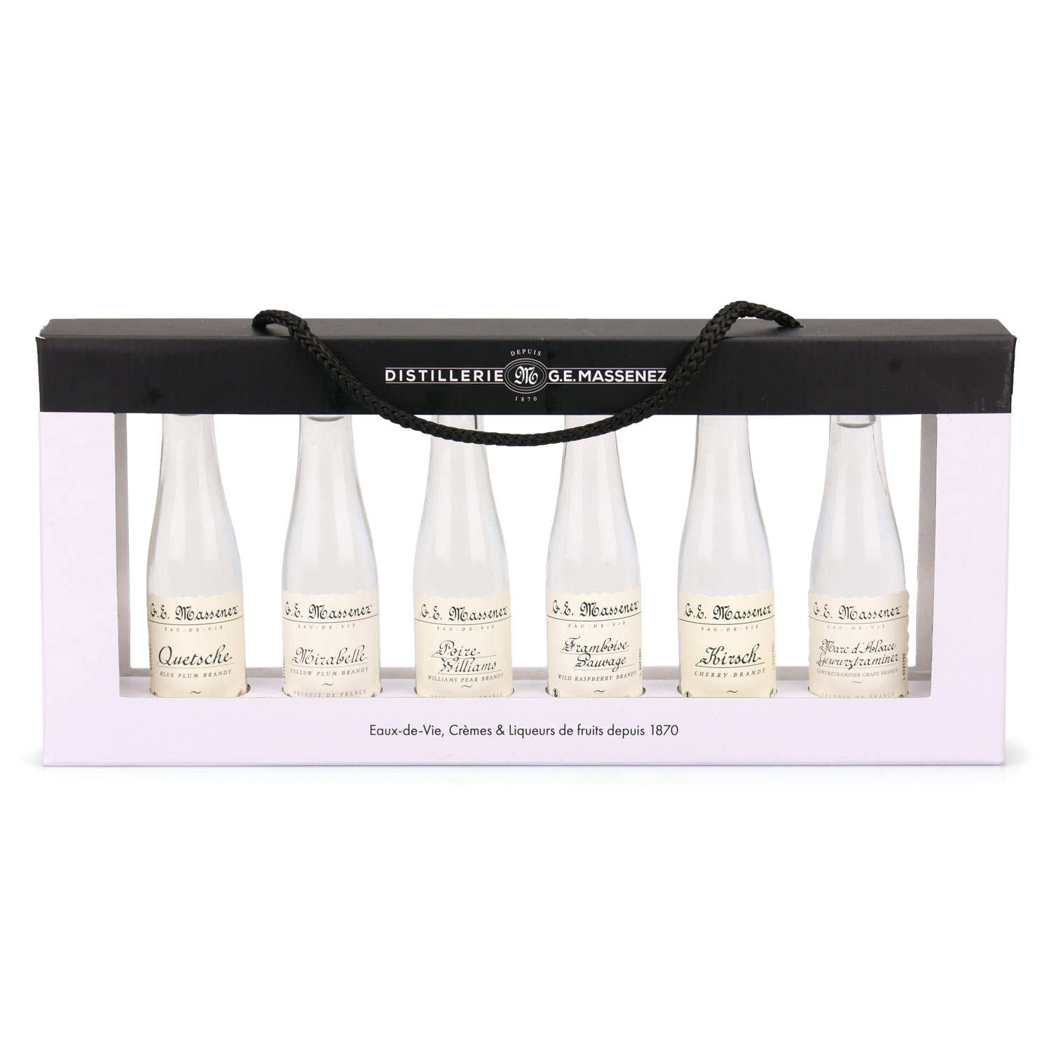 Coffret eaux de vie en mignonnettes