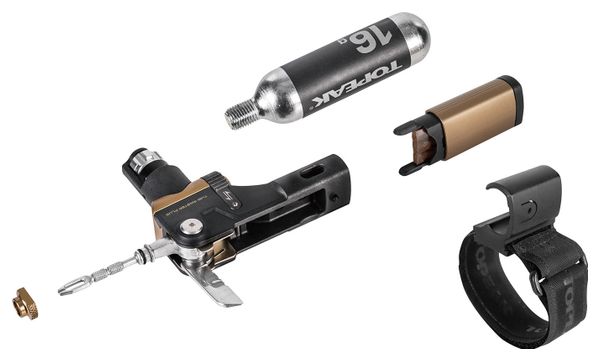 Kit de Réparation Tubeless Topeak Tubi Master  (Cartouche 16g)