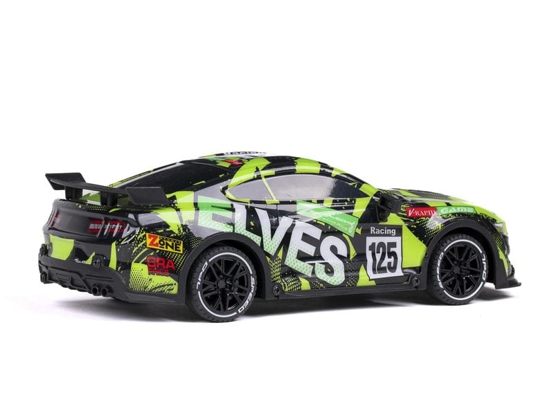 TEC-TOY Auto Elves R/C 1:18 Grün Ferngesteuertes Spielzeug mit Licht für Kinder ab 8 Jahren