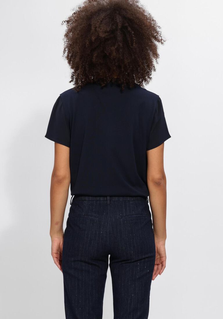 donkerblauwe luisa cerano tops & t-shirts 338332/7599-00