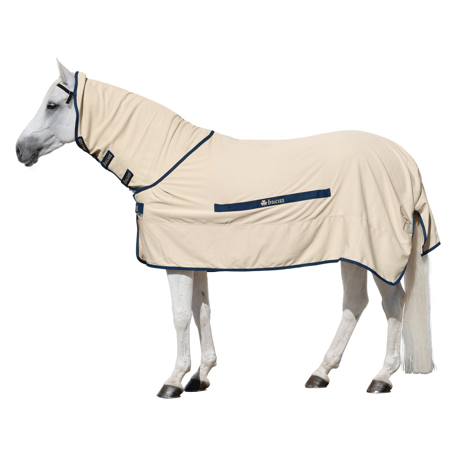 Bucas x Cheval de Luxe Ekzemerdecke  - ecru