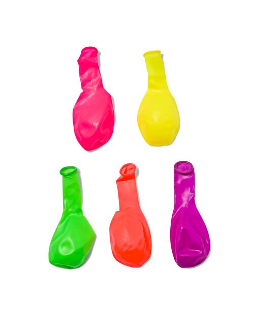lot de 10 ballons fluo