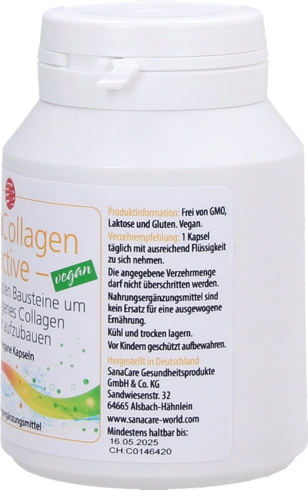 SanaCare  SanaCollagen, 120 Kapseln
