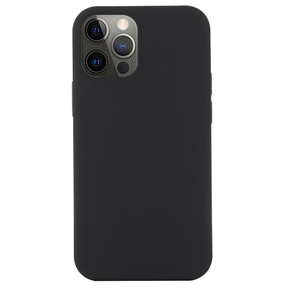 iPhone 15 Pro Max MagSafe Silikon Case Hülle - Schwarz