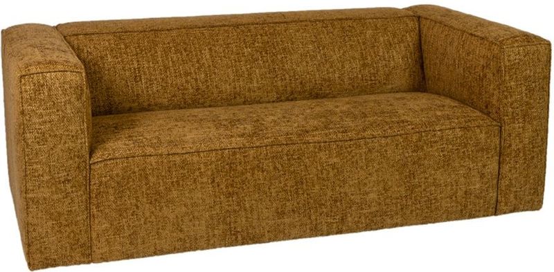Chenille - 2,5-zits Bank - Grijs - Stof