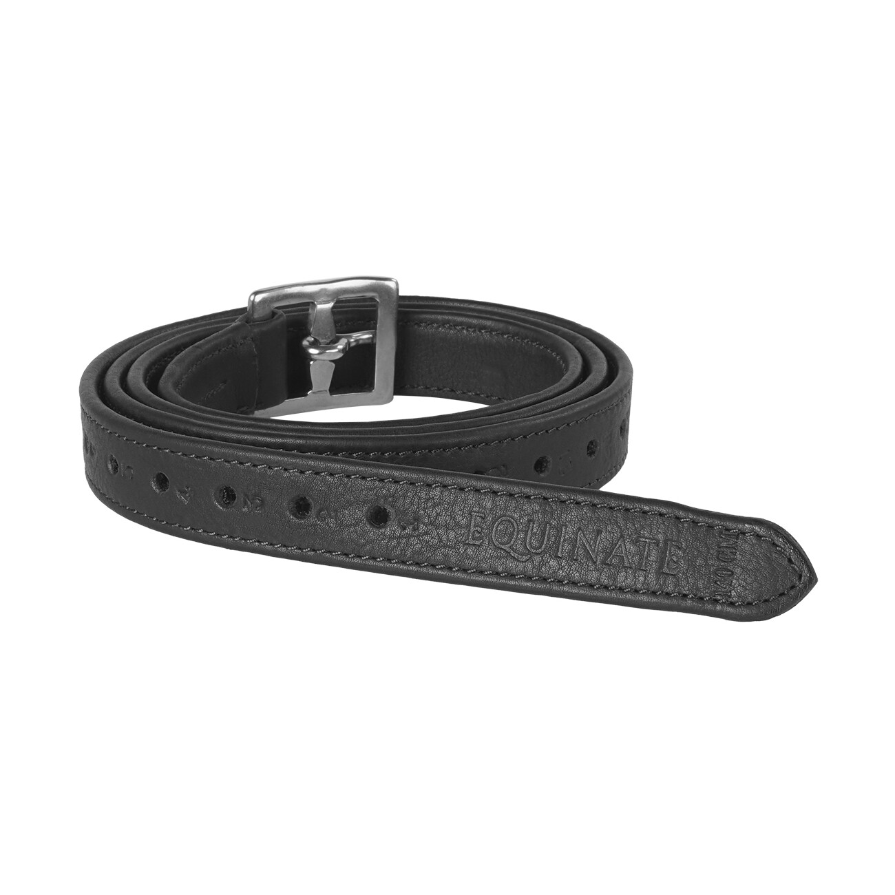 Equinate Steigbügelriemen Competition schwarz 1,5 m
