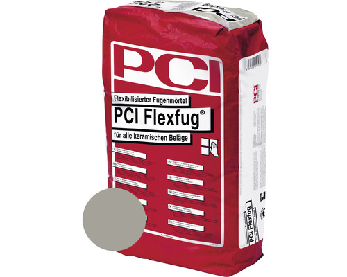 PCI Flexfug® Flexibele voegmortel voor alle keramische bekledingen, zandgrijs, 5 kg
