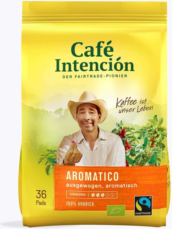 Café Intención - Aromatico - Koffiepads - 36 Stuks - Senseo-compatibel