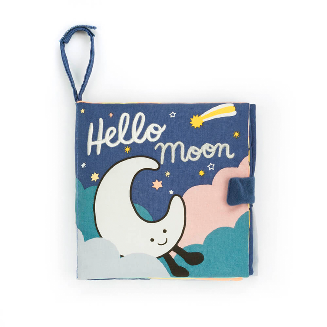 Jellycat babyboek maan - 18 cm