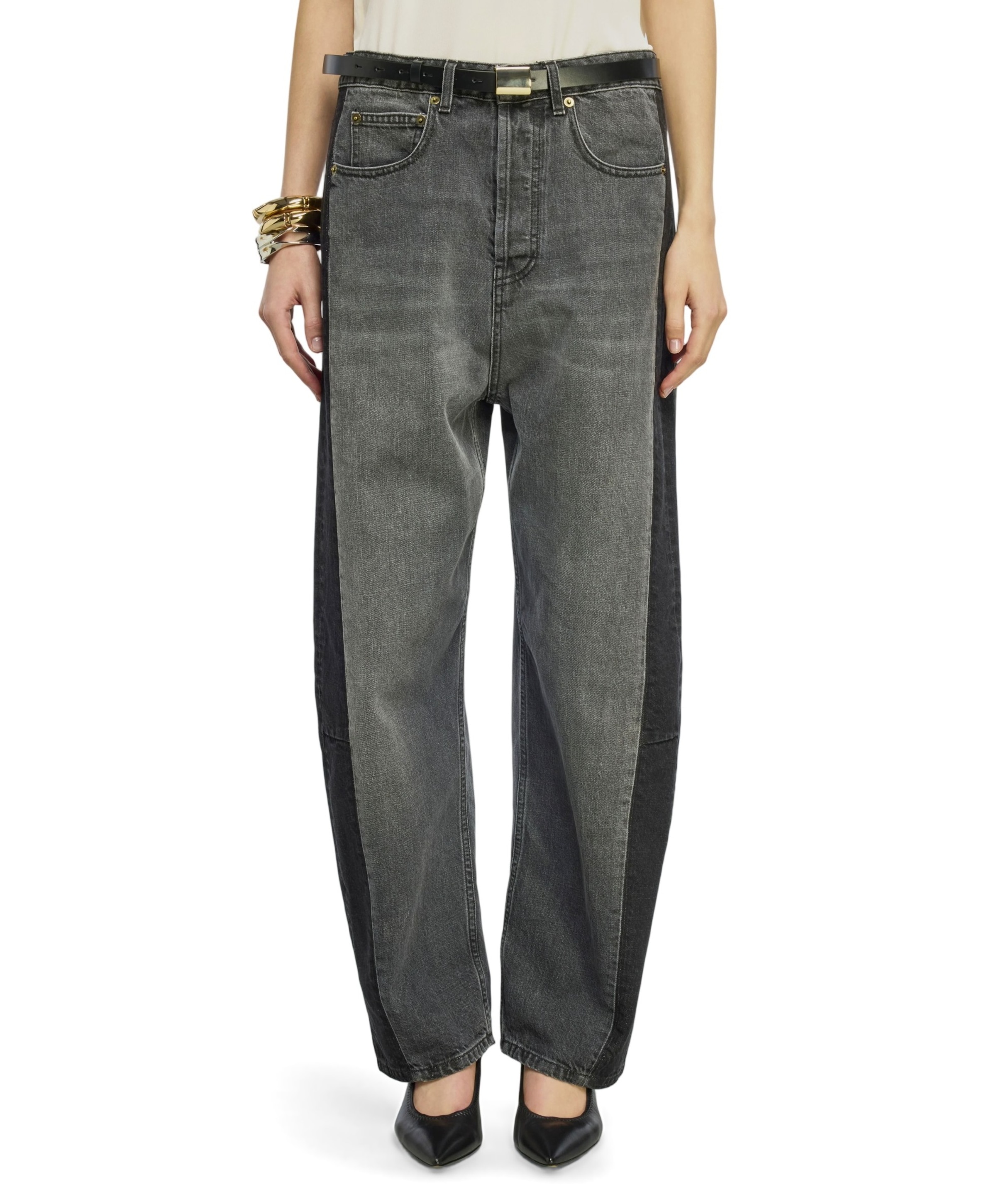 Semicouture dames jeans grijs