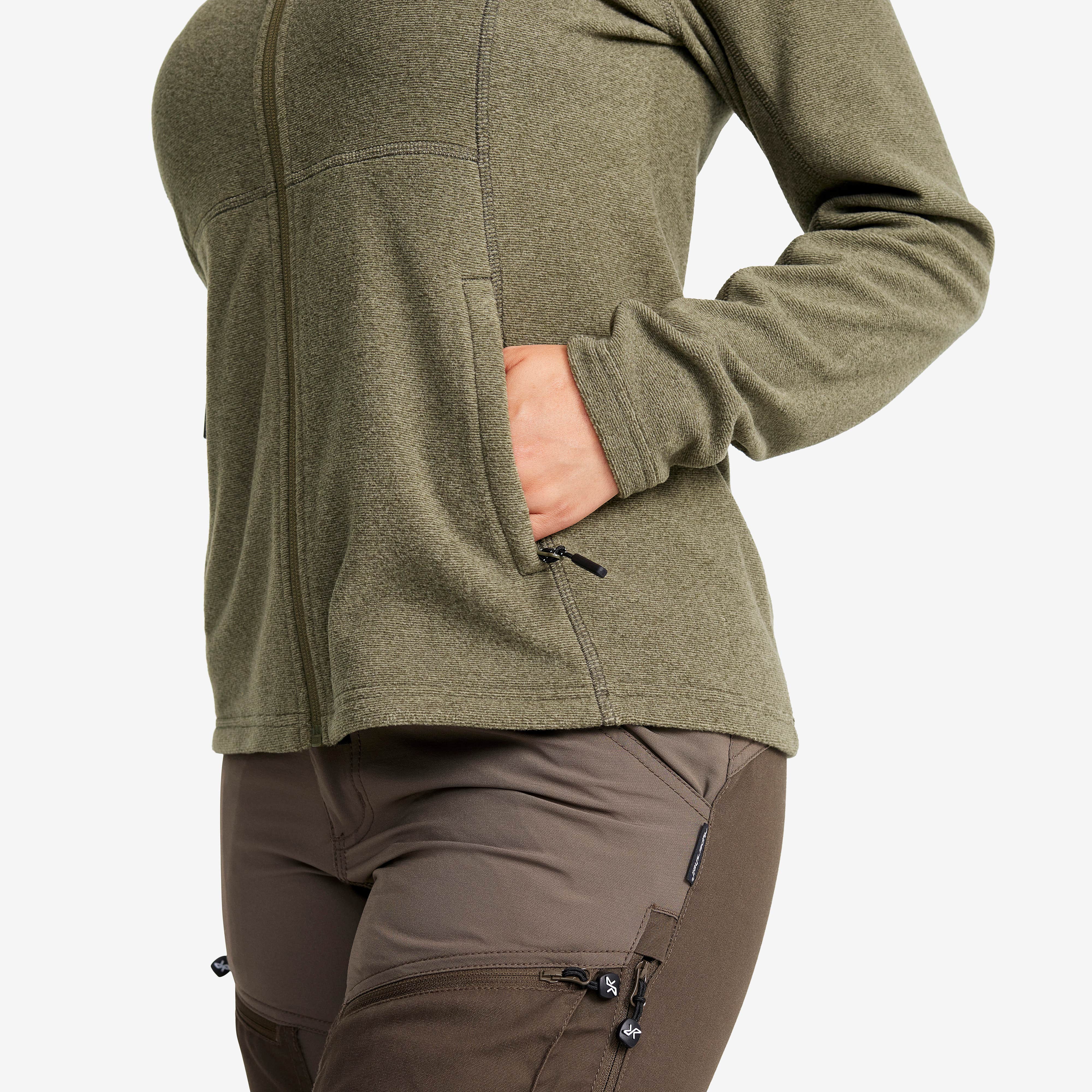 Essential Full-zip Fleece Dame Grape Leaf