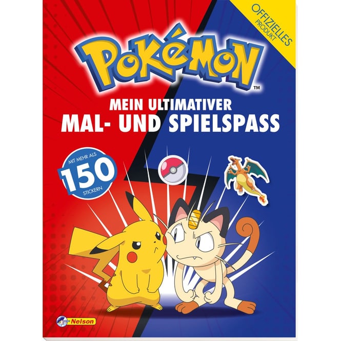 Pokémon - Mein ultimativer Mal- und Spielspaß