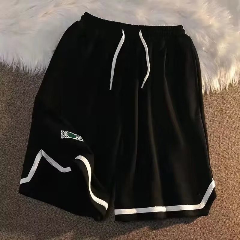 Acrius - Gestreepte joggingbroek met trekkoordtaille