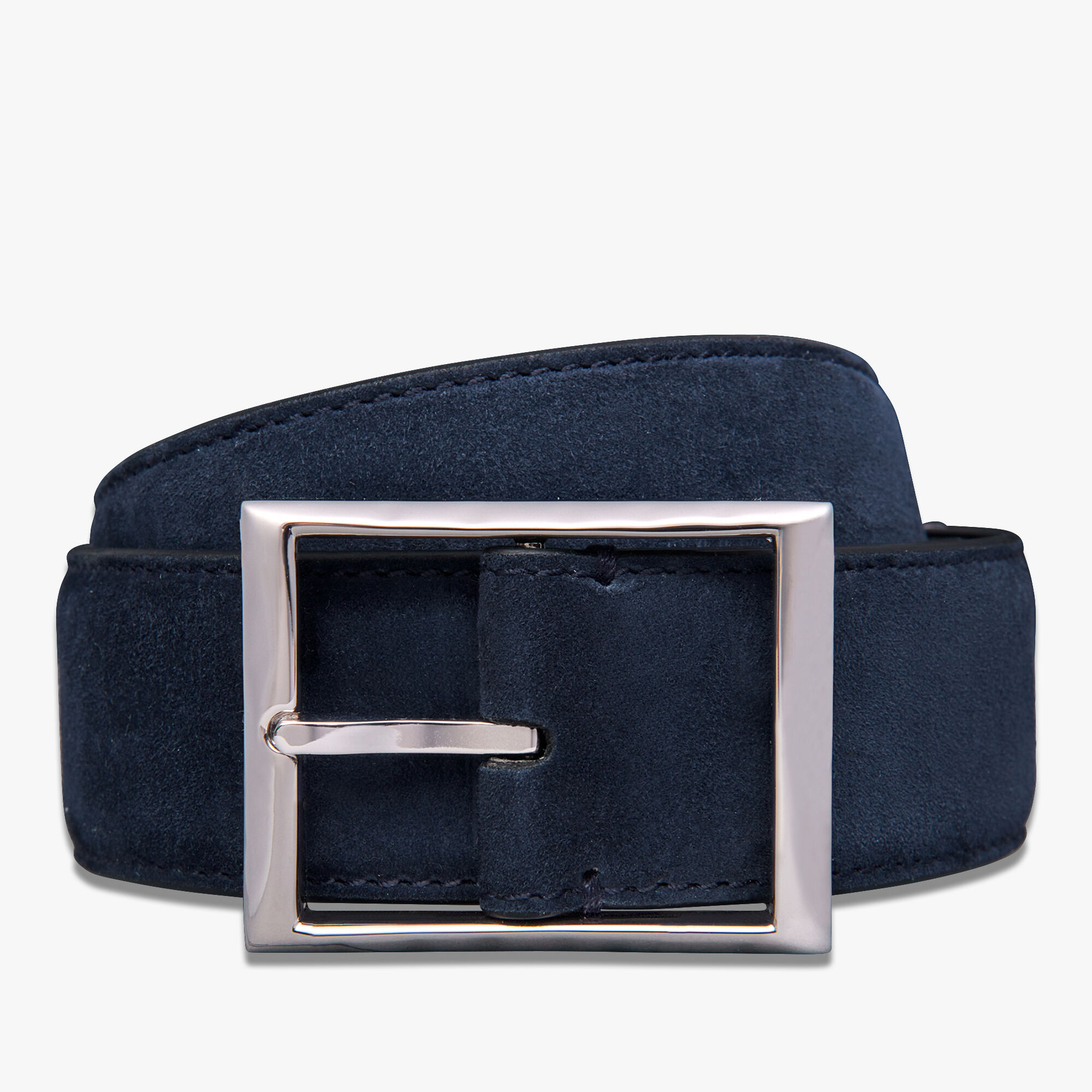 Ceinture Classic 35 mm En Cuir Camoscio Scritto