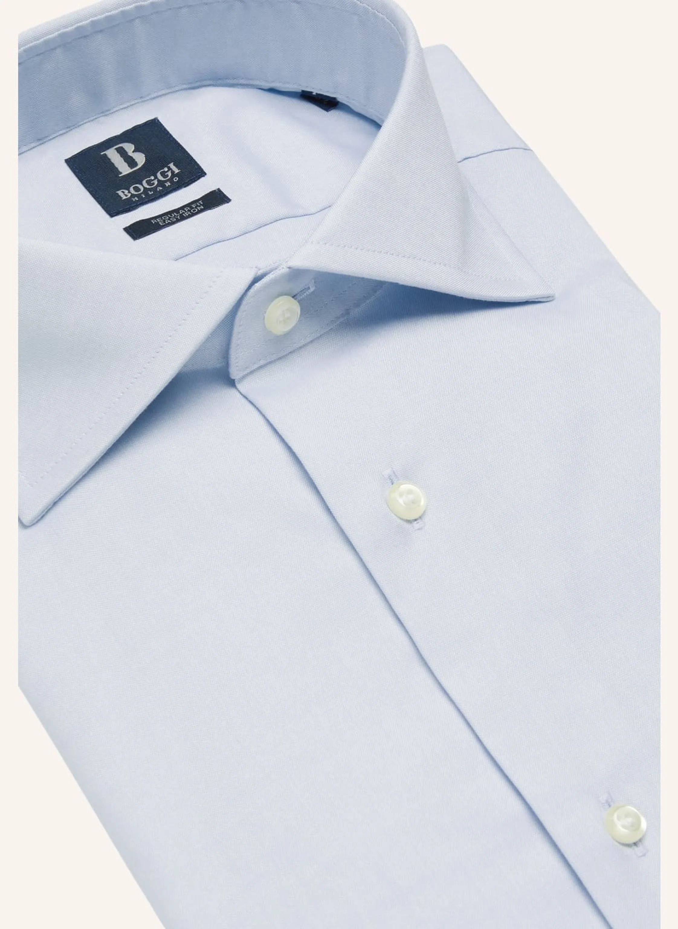 BOGGI MILANO Hemd Regular Fit