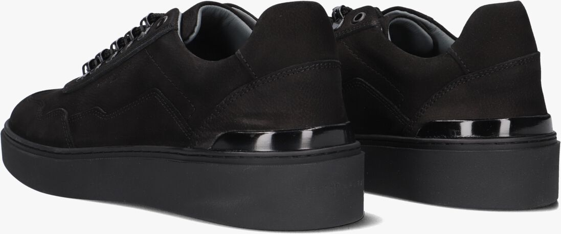 zwarte stefano lauran lage sneakers lj2502