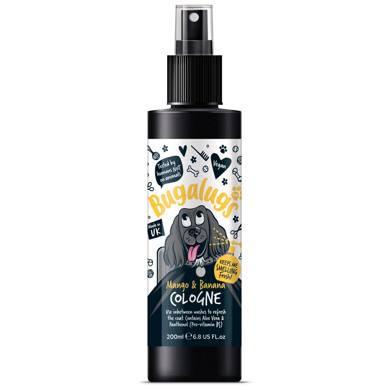 Bugalugs Hundeparfüm Mango & Banana 200 ml