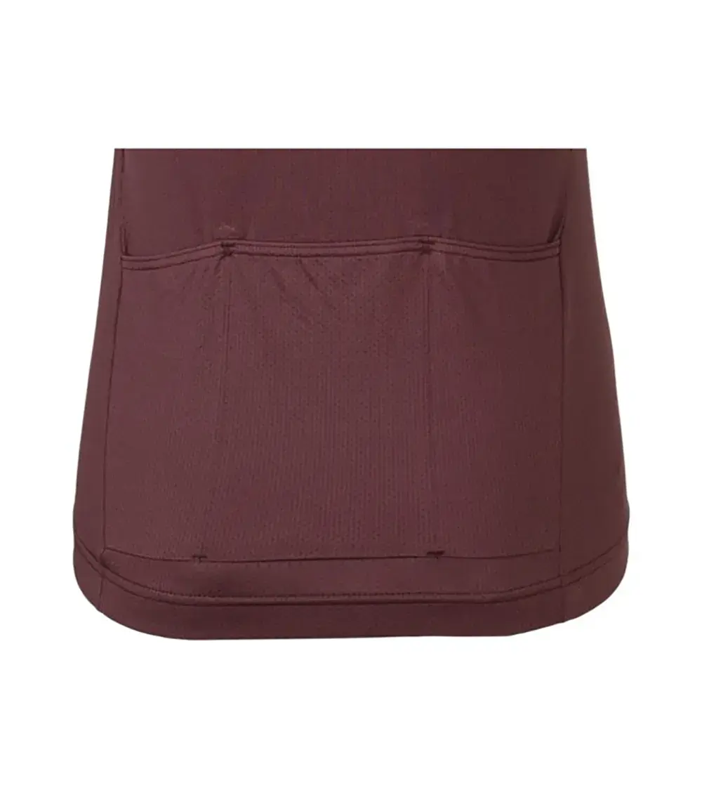 AGU Core Essential Fietsshirt Korte Mouwen Rood Dames
