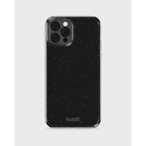 holdit Iphone 12/12Pro Glitter Cover, Black