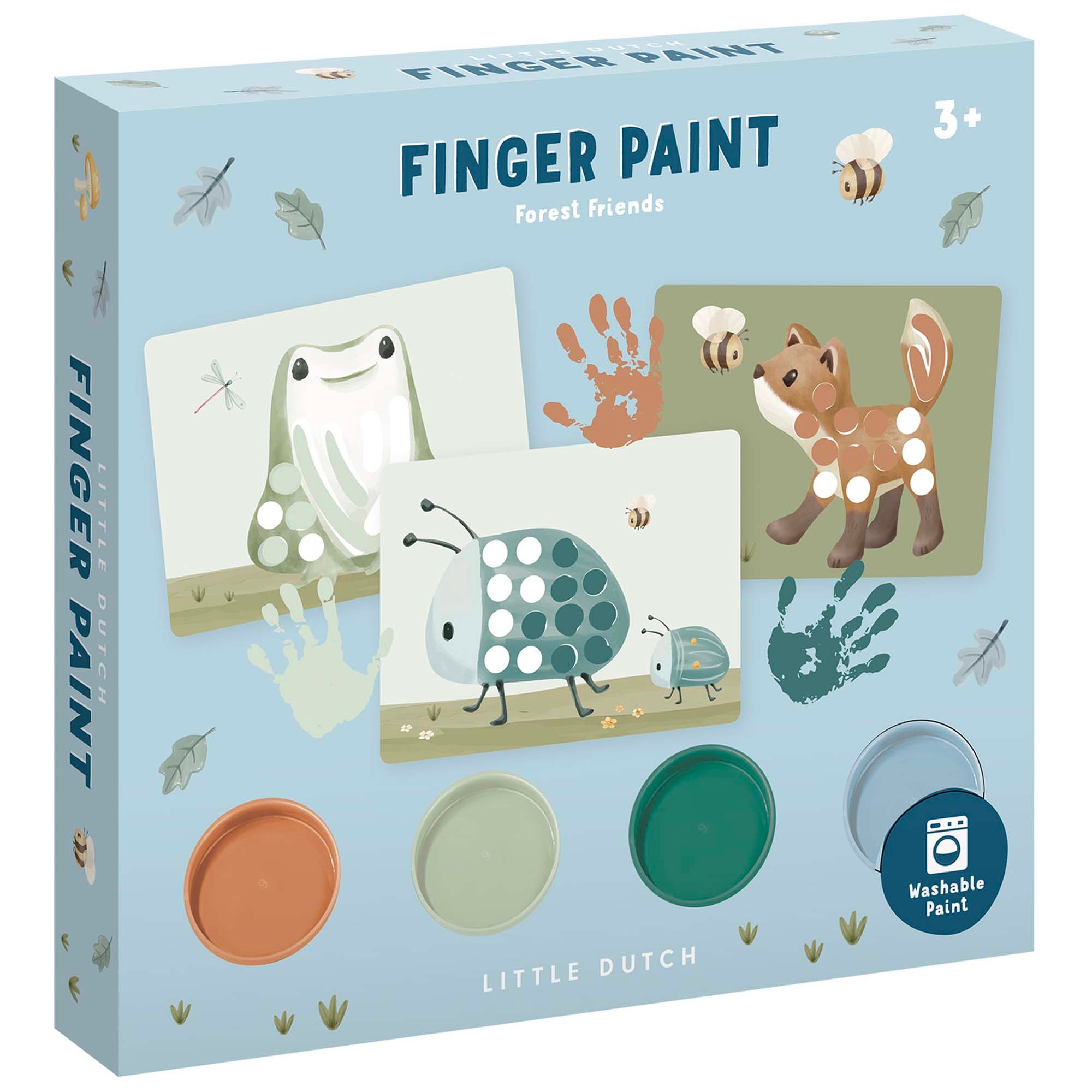 Little Dutch vingerverfset Forest Friends multi