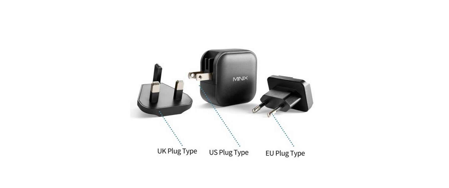 USB-Wandladegerät NEO P1 3-Port GaN66W Turbo 3-Port GaN Wand-Schnellladegerät