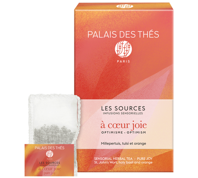 Infusion A Cœur Joie bio 20 sachets - PALAIS DES THÉS