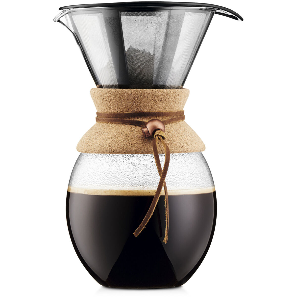 Pour Over Kork med Filter 1,5 l