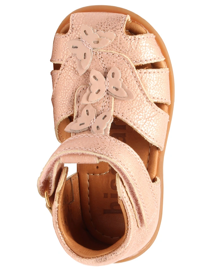 Lauflern-Sandalen AYA mit Zehenschutz in rose gold