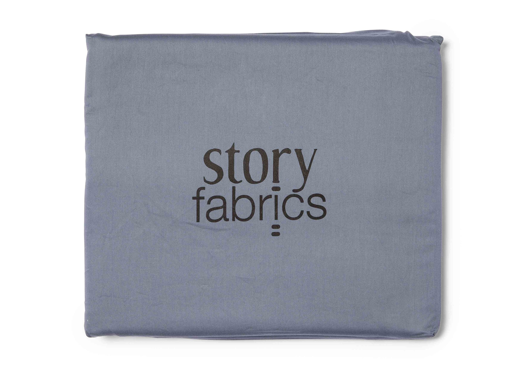 Storyfabrics Duvet-Bezug Satin Taubenblau