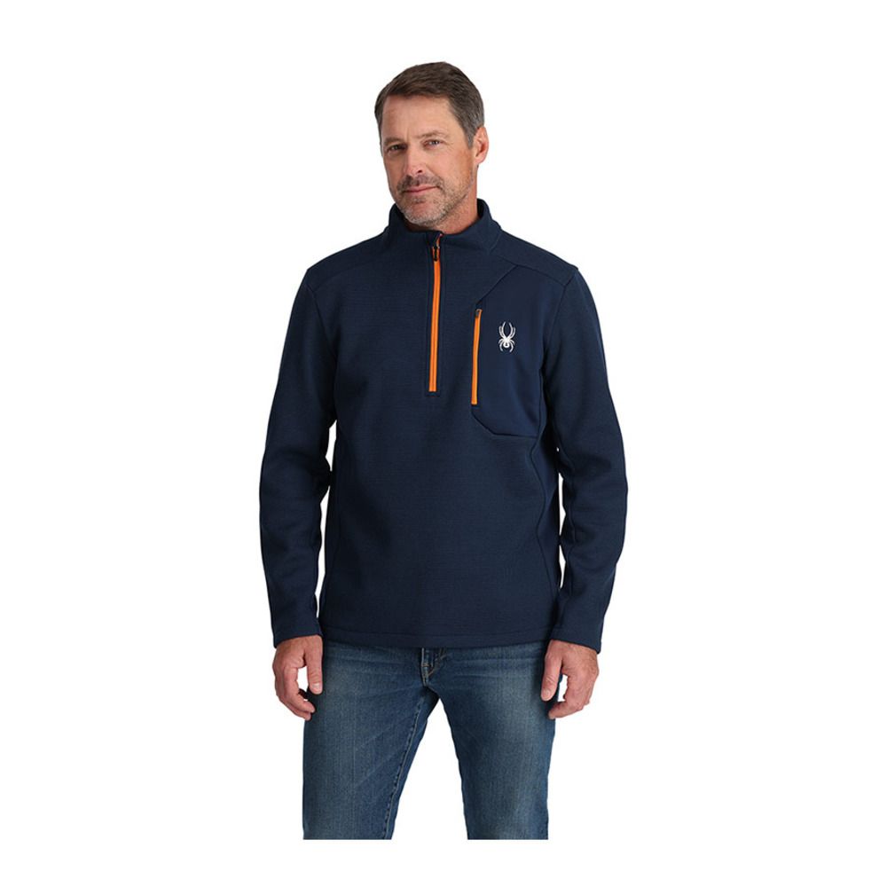 Spyder BANDIT HALF ZIP - Polaire Homme true navy