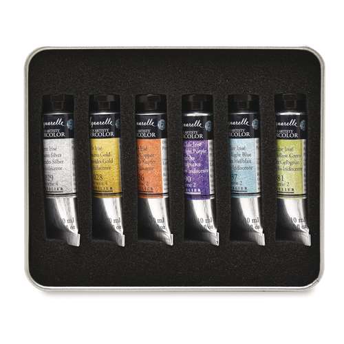 SENNELIER extrafeine Aquarellfarben-Sets, irisierende Farben