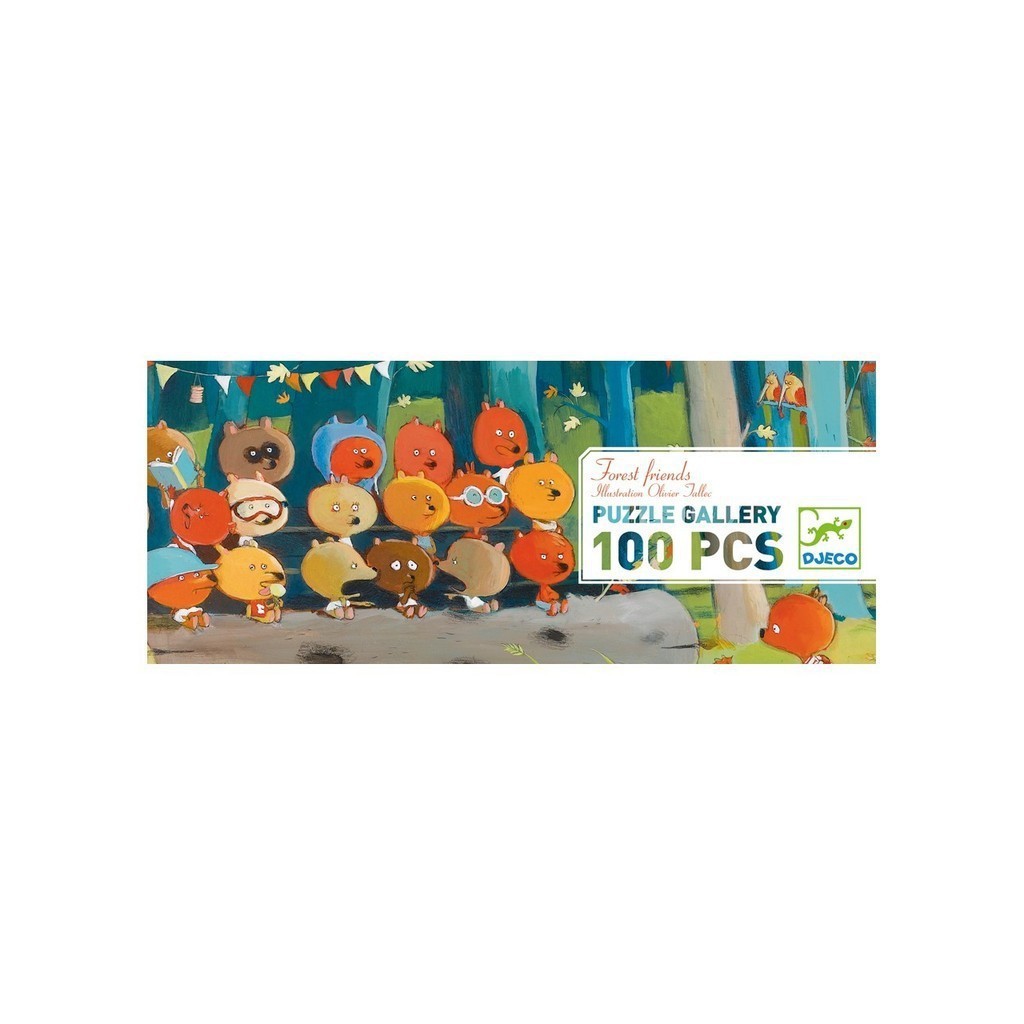 Puzzle Gallery - Forest Friends -100 pièces