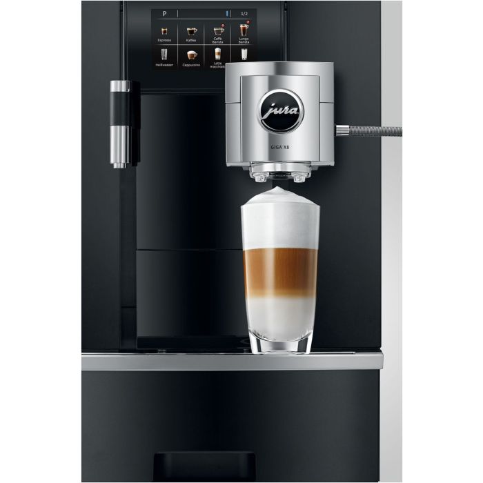 JURA GIGA X8 Aluminium Black (EB) (15566) Inkl. Vor-Ort-Montage