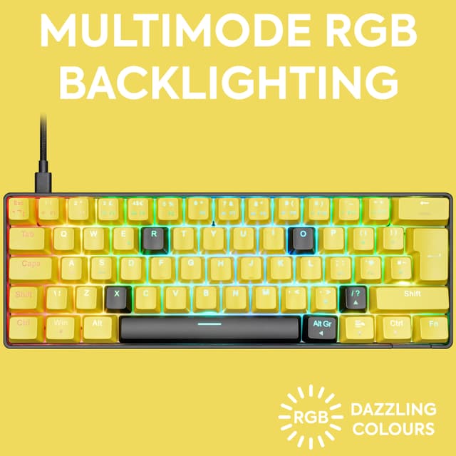 NOS C-450 Mini PRO RGB gaming-tastatur (Smyle)