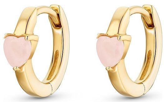FAVS - Little Friends - Creolen - Geelgoud - Zilver 925