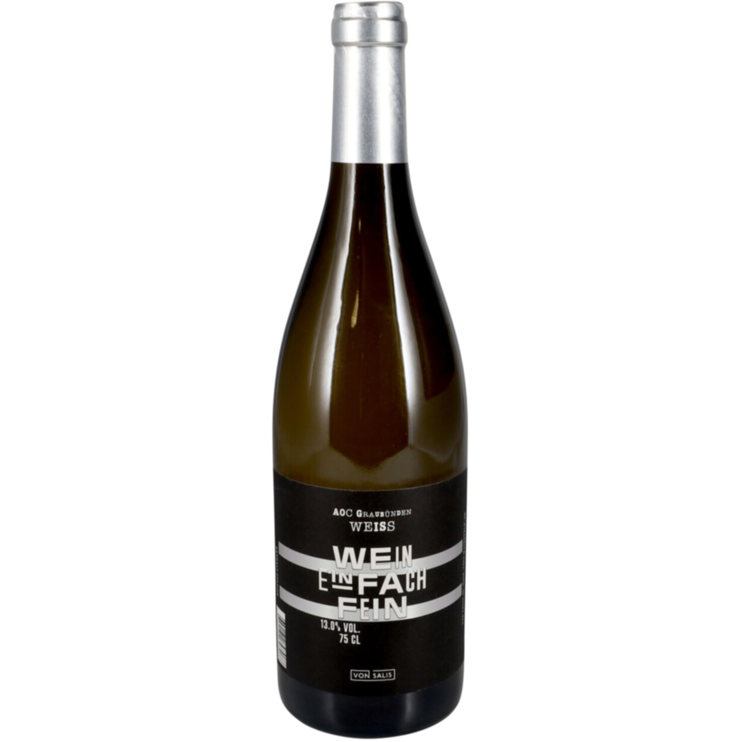 Graubünden AOC Wein Einfach Fein Weiss Weingut Von Salis -75cl