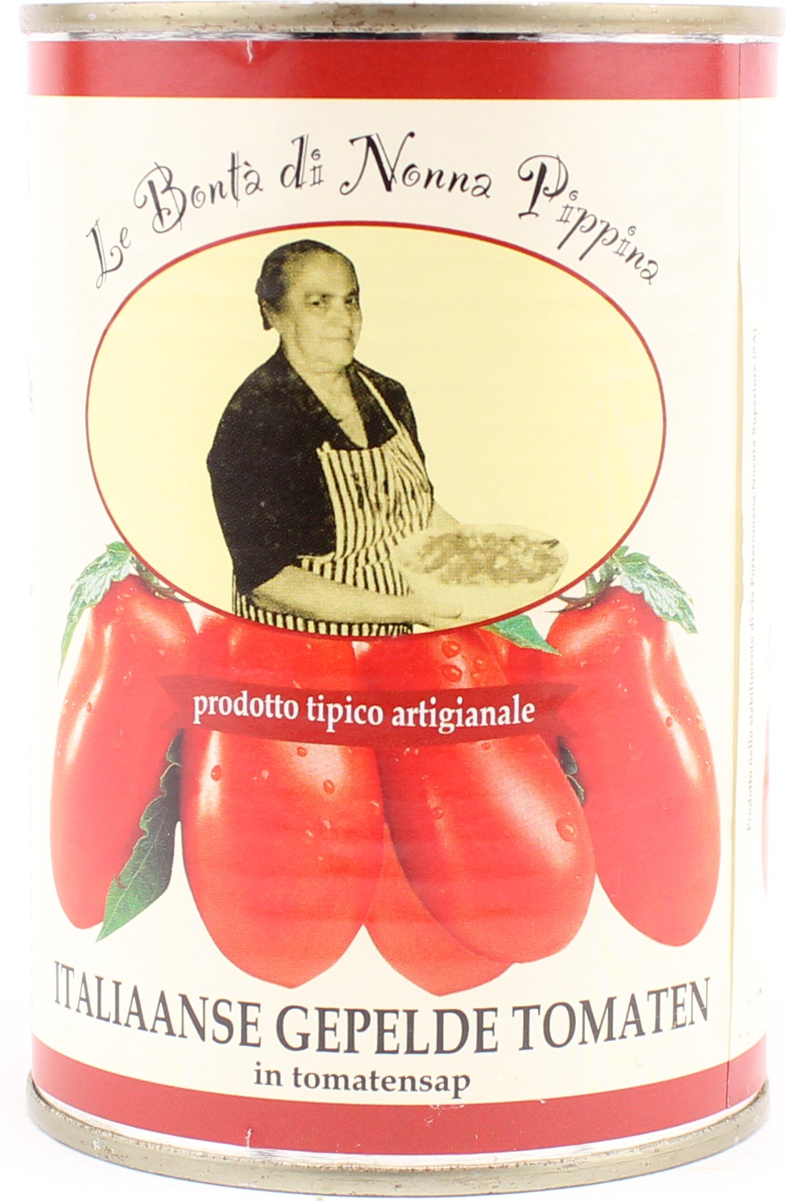 Di Nonna Pippina Italiaanse gepelde tomaten 400 gr
