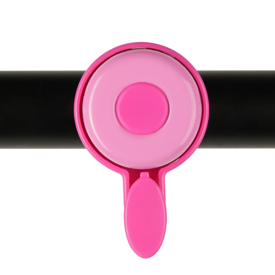 Crazy Safety - Pink Cykelklokke til Børn og Voksne - Unisize