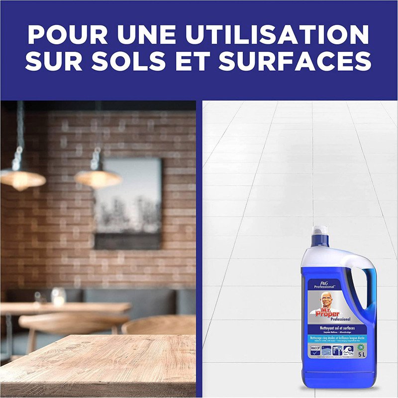 Nettoyant multi-usages Océan Mr Propre Professionnal - Bidon de 5 L