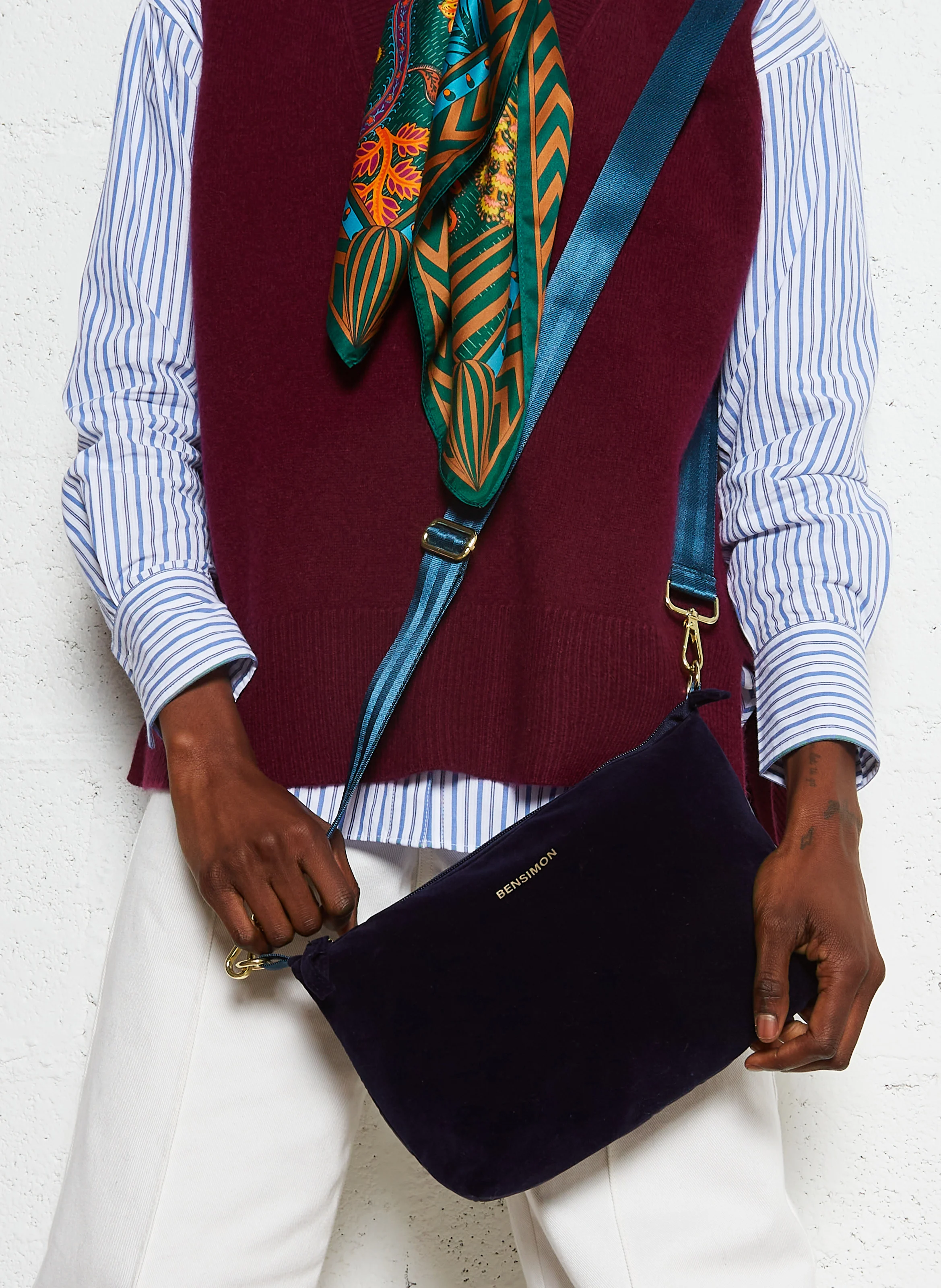MANSFIELD - Sac bandoulière | Bleu