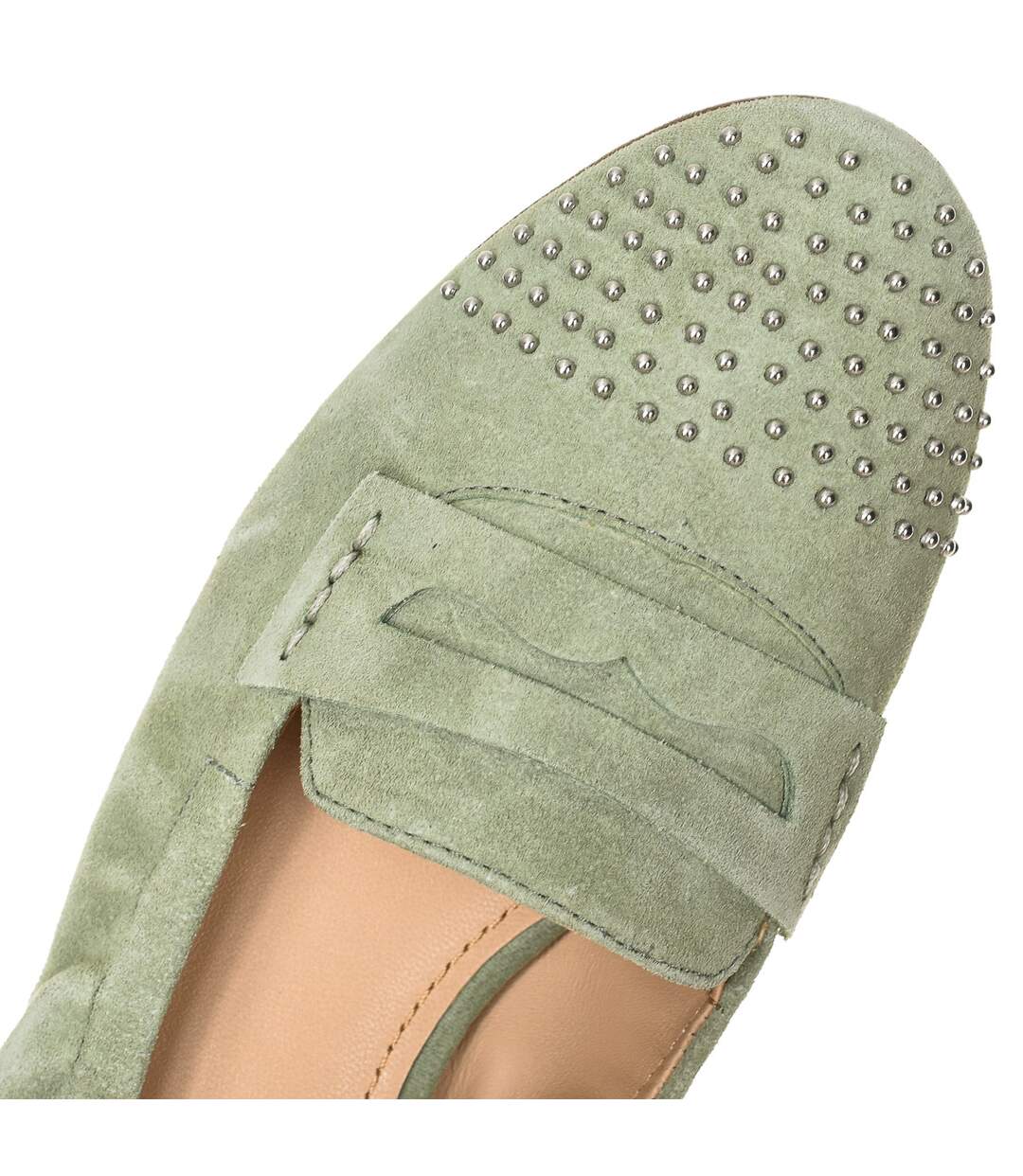 Women's leather moccasin