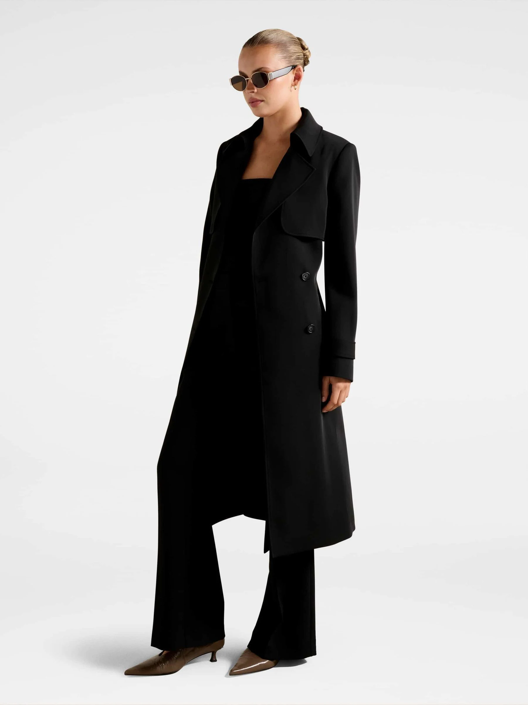 Forever New Delilah Soft Trench Coat